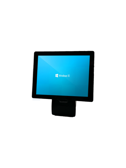 صورة NHE M60 - 15"POS terminal,i3- 5005U,4+128GB,UK Powerplug,black color,with 80mm embedded printer