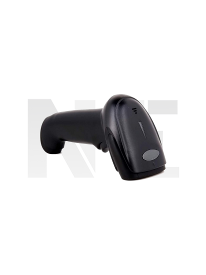 صورة ماسح الباركود KOOHII 2D Bluetooth مع موصل ، USB أسود ، قابس المملكة المتحدة