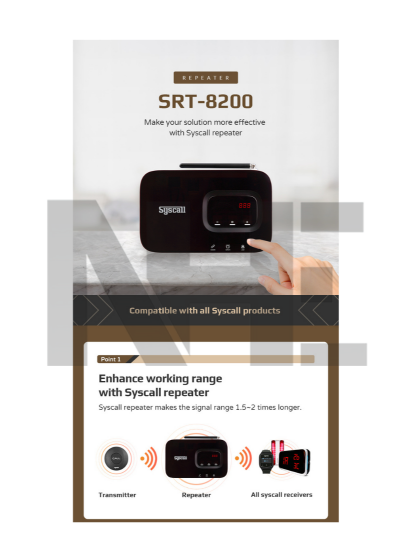 صورة جهاز الإرسال والاستقبال اللاسلكي SYSCALL SRT-8200_PC