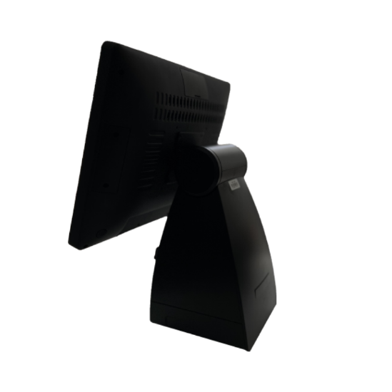 صورة NHE M60 - 15" POS terminal, i3- 5005U, 4GB, 128GB SSD, UK Power plug, black color , with 80mm embedded printer