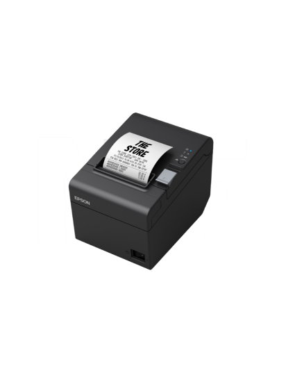صورة إبسون TM-T20III، يو إس بي، إيثرنت، 8 نقاط/مم (203 نقطة لكل بوصة)، قاطع، ePOS، أسود