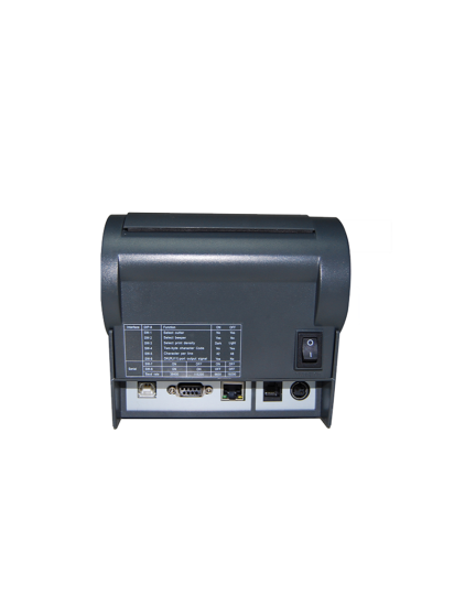 صورة طابعة حرارية KOOHII TEP-220MD -80 ، الدعم: تسلسلي + USB + إيثرنت ، المملكة المتحدة Powerplug ، دعم اللغة العربية